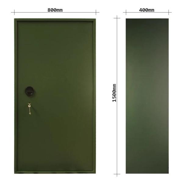Rottner Munitionsschrank Waffenschrank Montana 10 Doppelbartschloss grün T05983